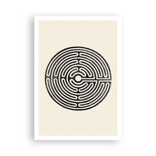 Plakat - Tajemniczy porządek - 70x100 cm