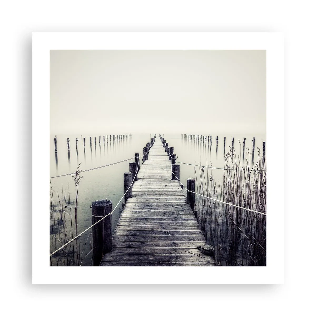 Plakat - Zanurz się w spokoju - 50x50 cm