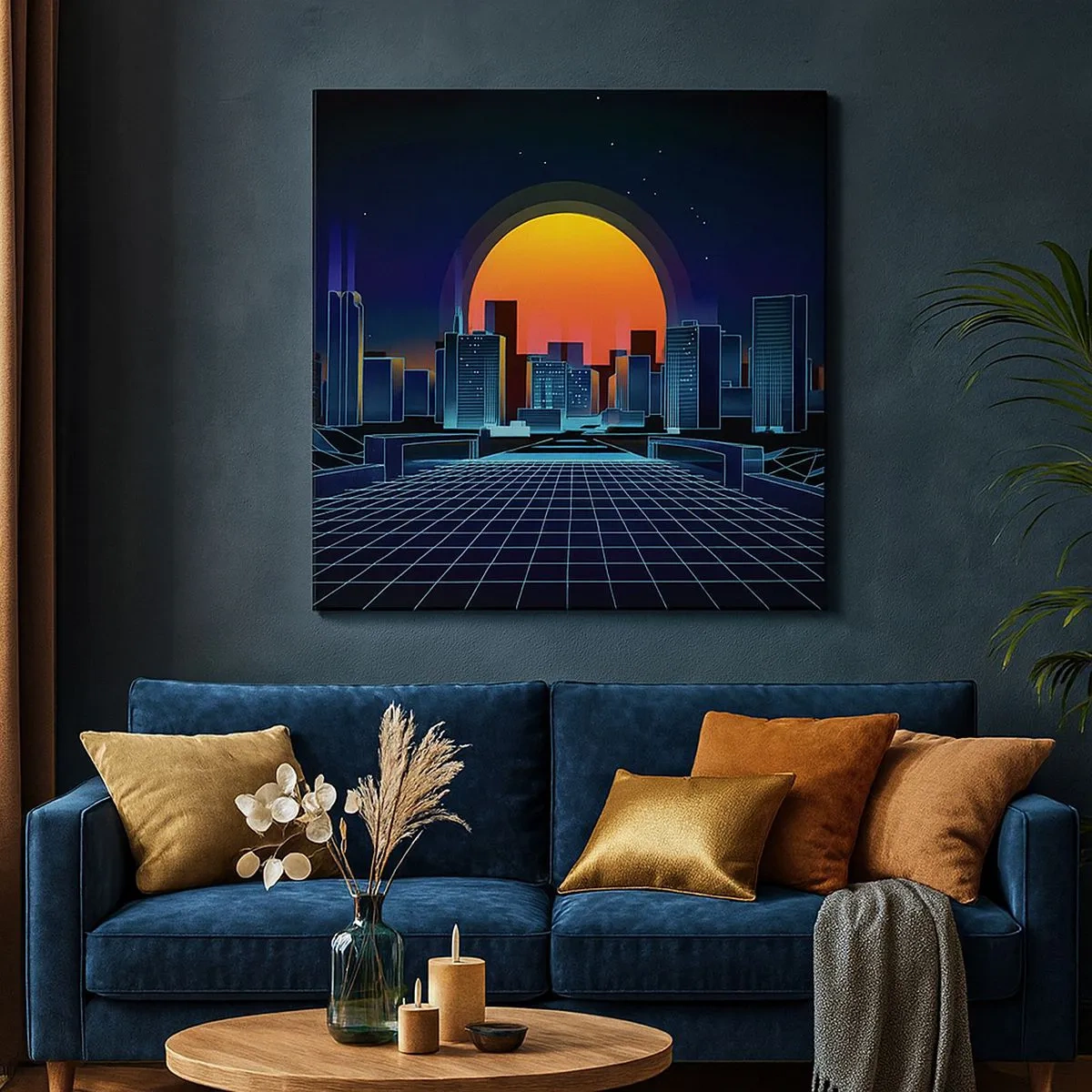 Obraz na płótnie - Wciąż chcesz do realu? - 30x30 cm