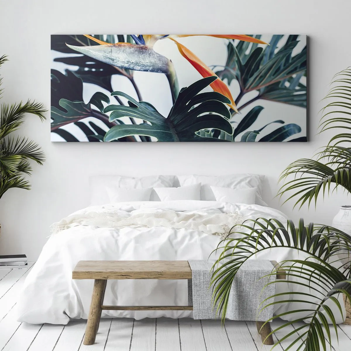 Obraz na płótnie - Ptakokrzak - 100x40 cm