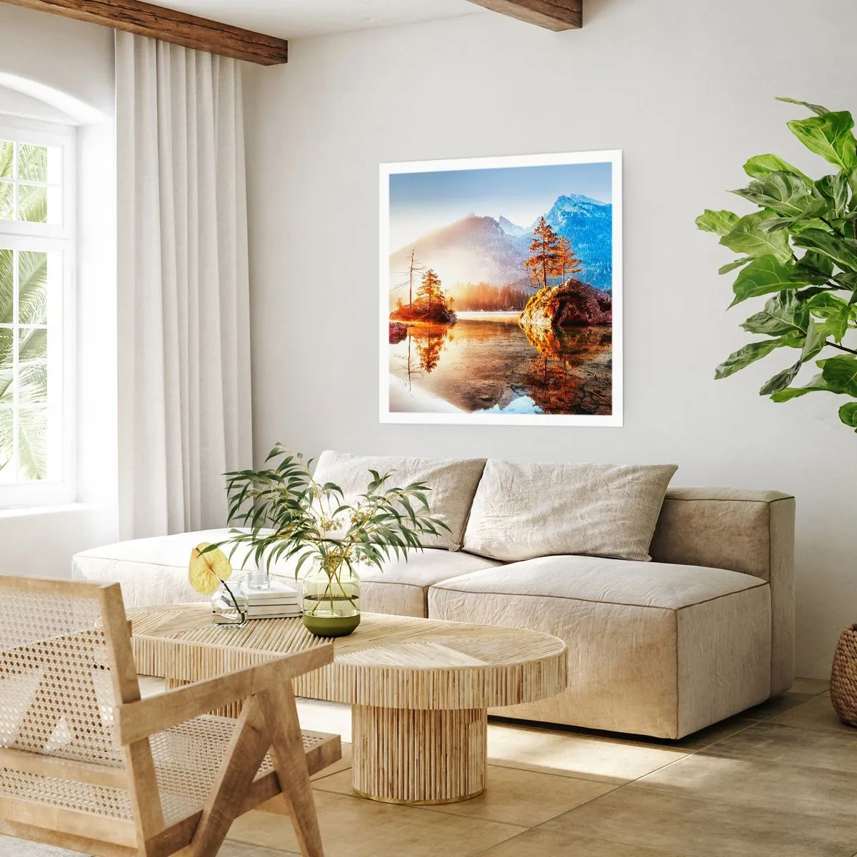Plakat - Natura w nowym świetle - 30x30 cm