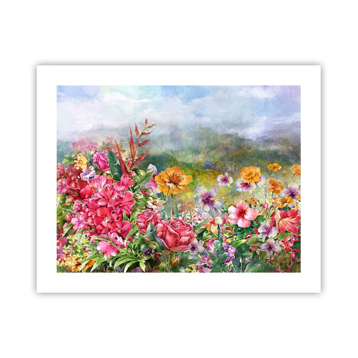 Plakat - Ogród, który oszalał - 50x40 cm