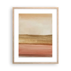 Plakat w ramie jasny dąb - Kompozycja wertykalna - 40x50 cm