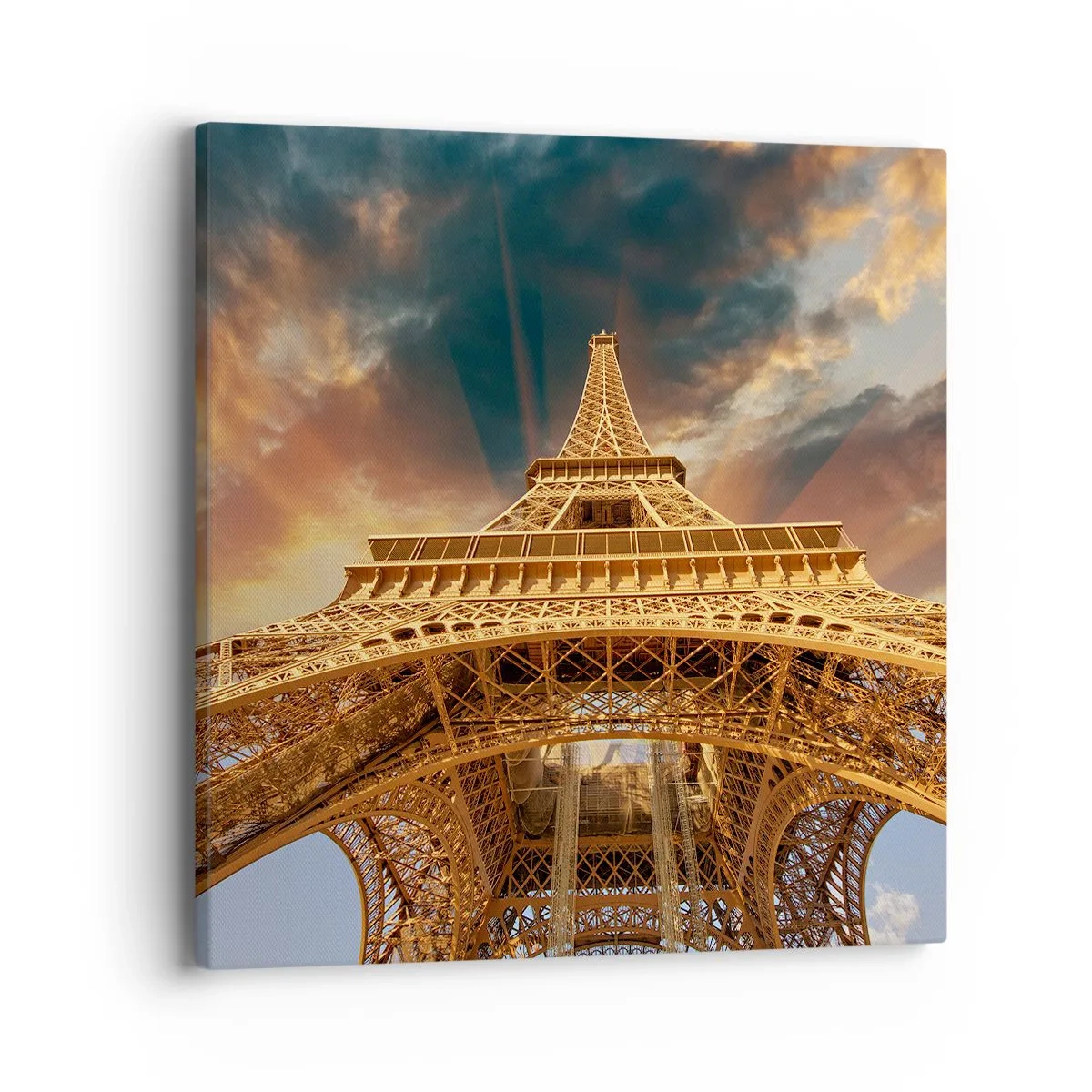 Obraz na płótnie - Jak ludzkość sięgnęła nieba - 40x40 cm