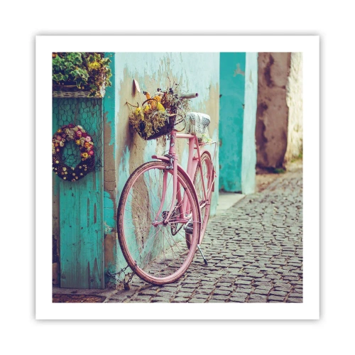 Plakat - Zaraz wracam - 60x60 cm