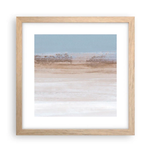 Plakat w ramie jasny dąb - Niejednoznaczny pejzaż - 30x30 cm