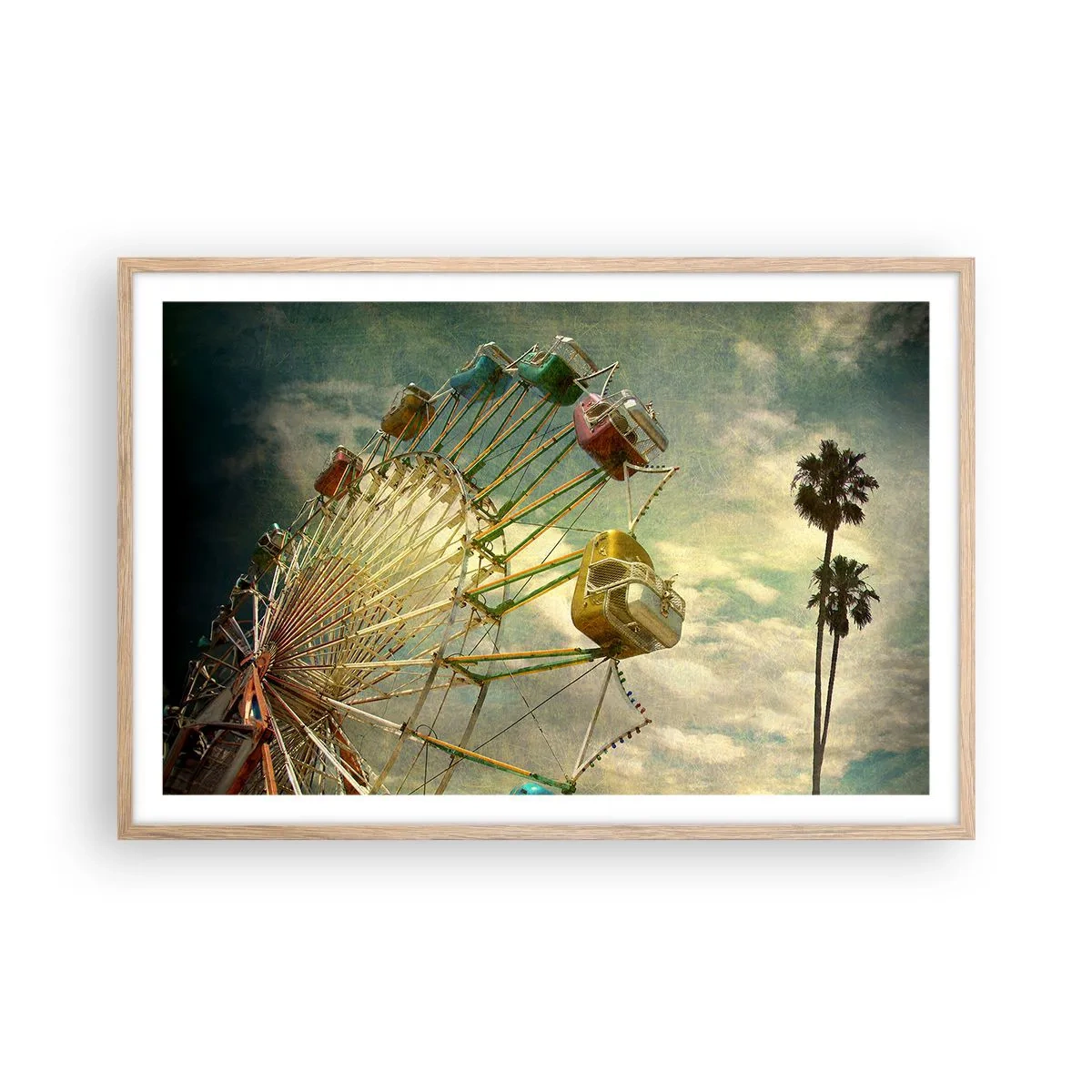 Plakat w ramie jasny dąb - Będzie, będzie zabawa… - 91x61 cm