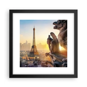 Plakat w czarnej ramie - Wiele się zmieniło… - 30x30 cm