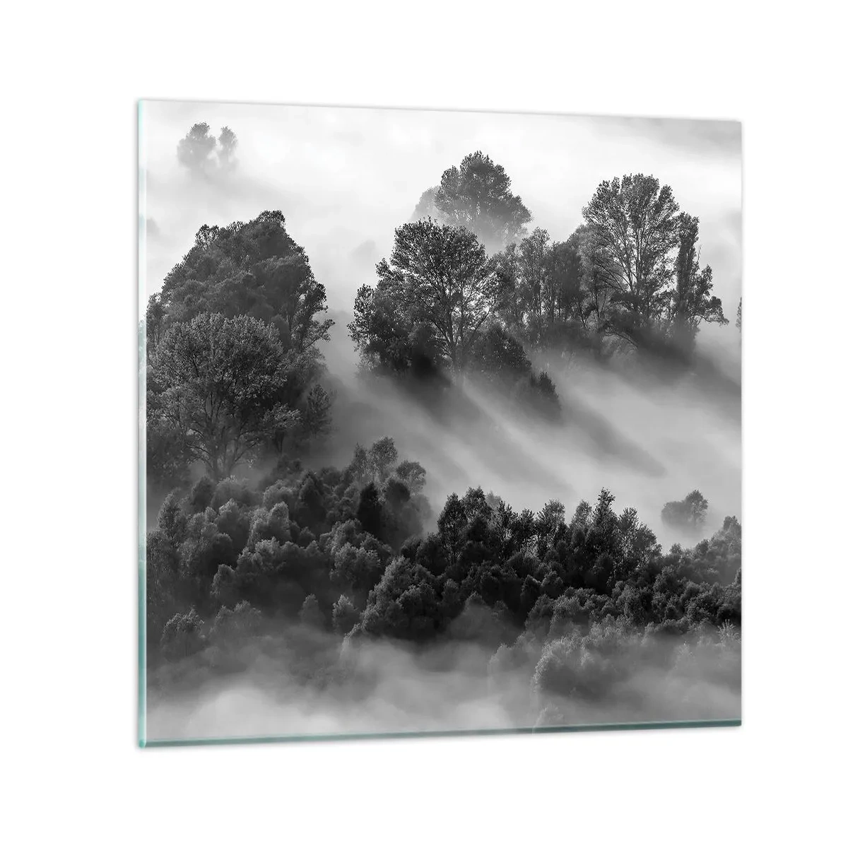 Obraz na szkle - Wstający ze snu - 60x60 cm