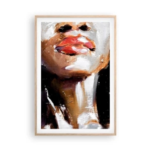 Plakat w ramie jasny dąb - Duma bez uprzedzeń - 61x91 cm