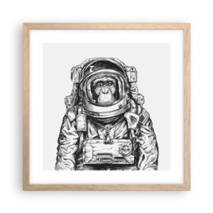 Plakat w ramie jasny dąb - Alternatywna ewolucja - 40x40 cm