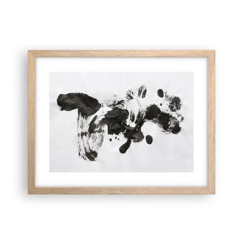 Plakat w ramie jasny dąb - W szaleństwie metoda? - 40x30 cm