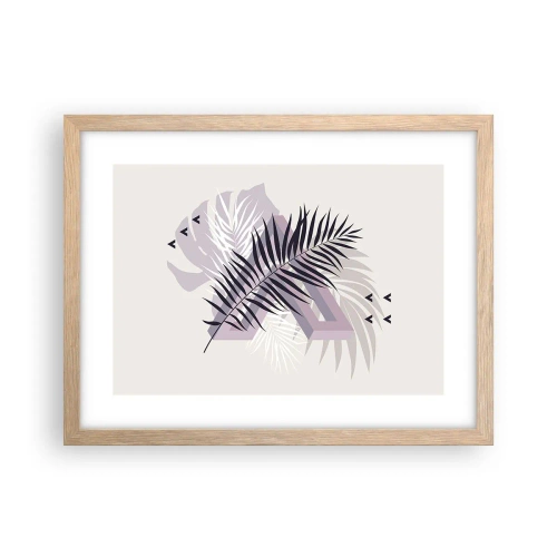 Plakat w ramie jasny dąb - Cień cienia - 40x30 cm