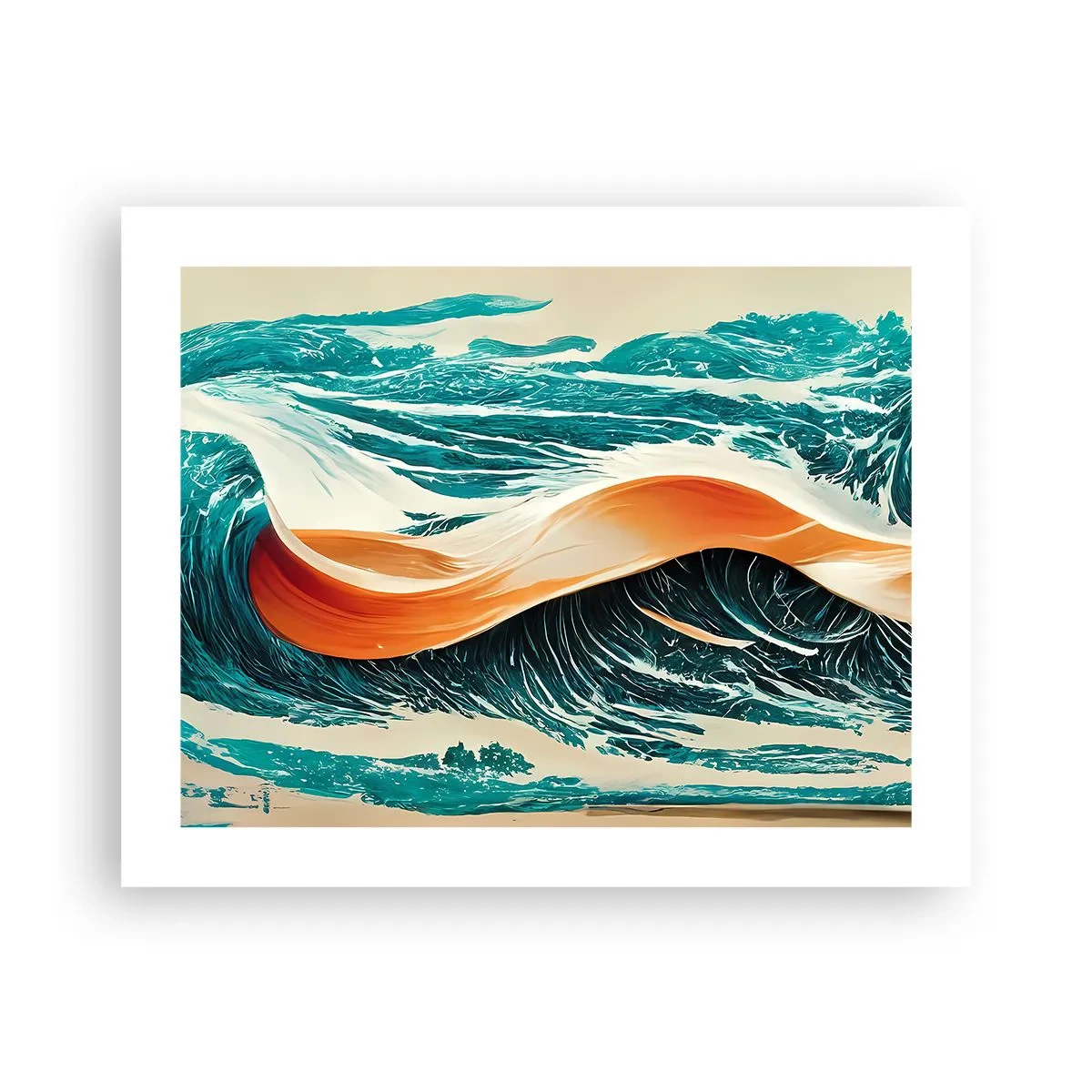 Plakat - Sen surfera - 50x40 cm