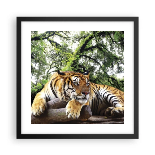 Plakat w czarnej ramie - Z wyrazami szacunku - 40x40 cm