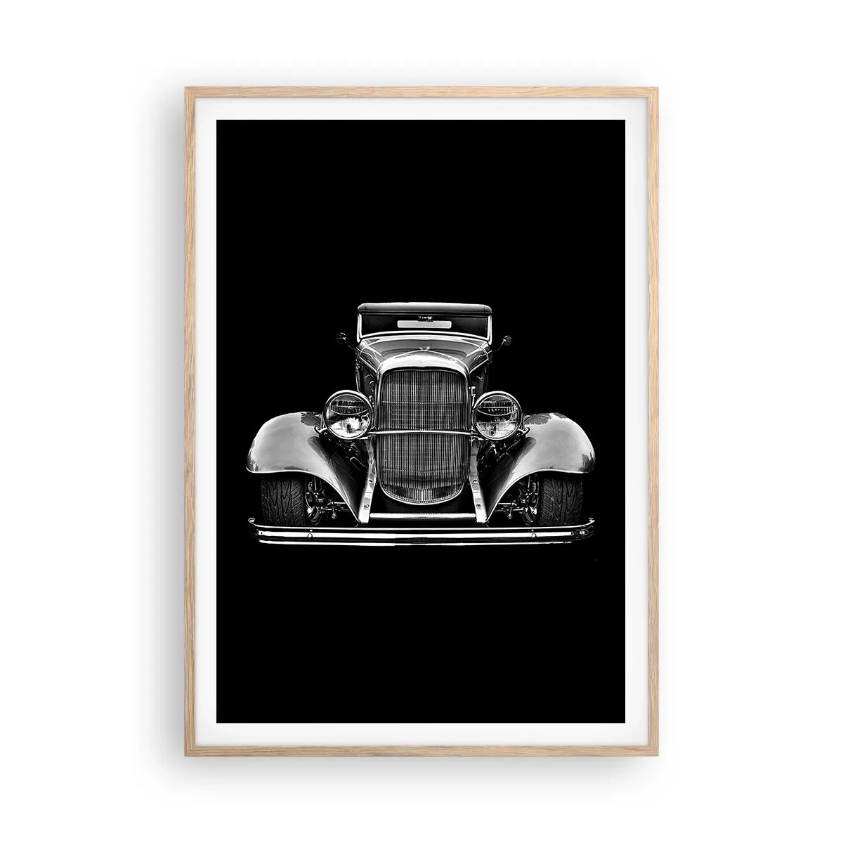 Plakat w ramie jasny dąb - Prawdziwy gentelman - 70x100 cm