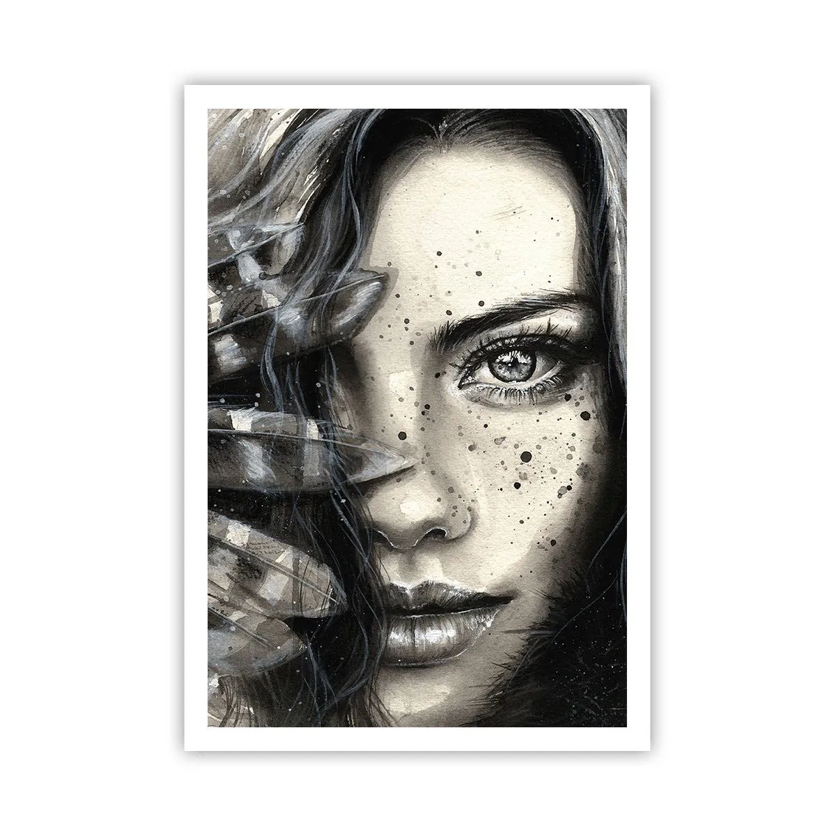Plakat - Dzika piękność - 70x100 cm