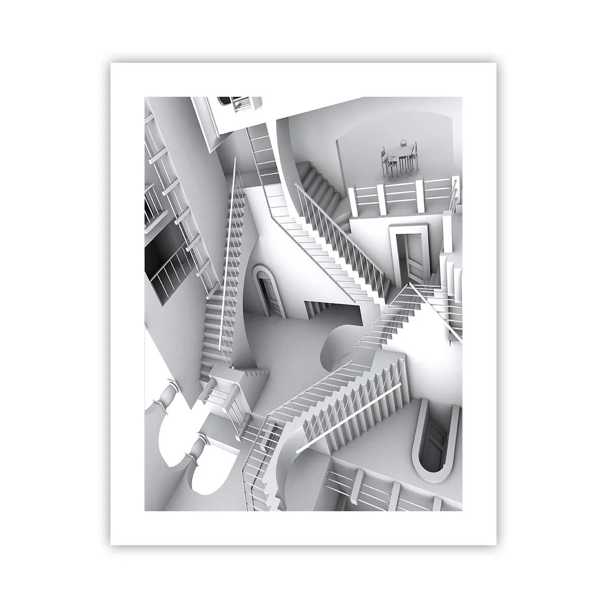 Plakat - Paradoksy przestrzeni - 40x50 cm