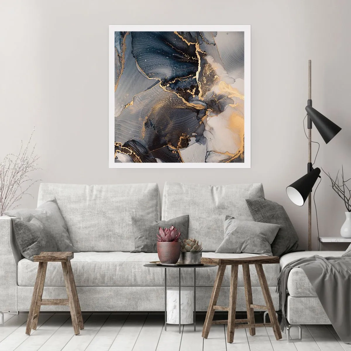Plakat - Życie kamienia - 60x60 cm