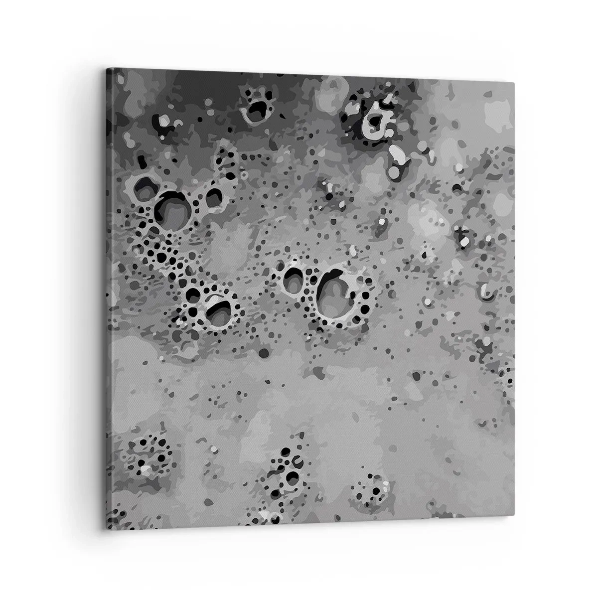 Obraz na płótnie - Jak księżycowy pejzaż - 60x60 cm