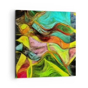 Obraz na płótnie - Ruch to życie - 50x50 cm