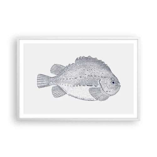 Plakat w białej ramie - Do albumu przyrodnika - 91x61 cm