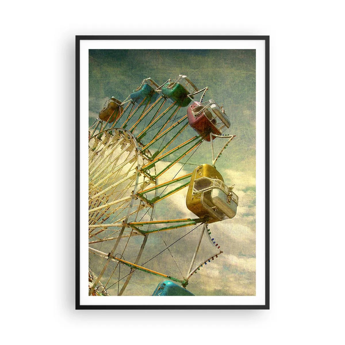 Plakat w czarnej ramie - Będzie, będzie zabawa… - 70x100 cm