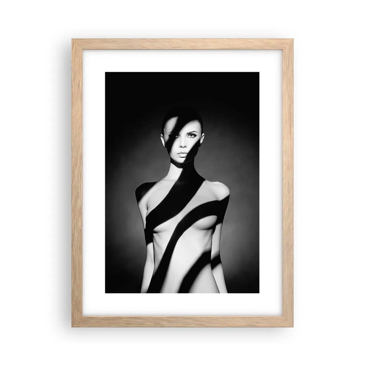 Plakat w ramie jasny dąb - W blasku i w cieniu - 30x40 cm