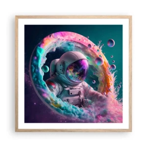 Plakat w ramie jasny dąb - Gwiezdne wrota - 60x60 cm