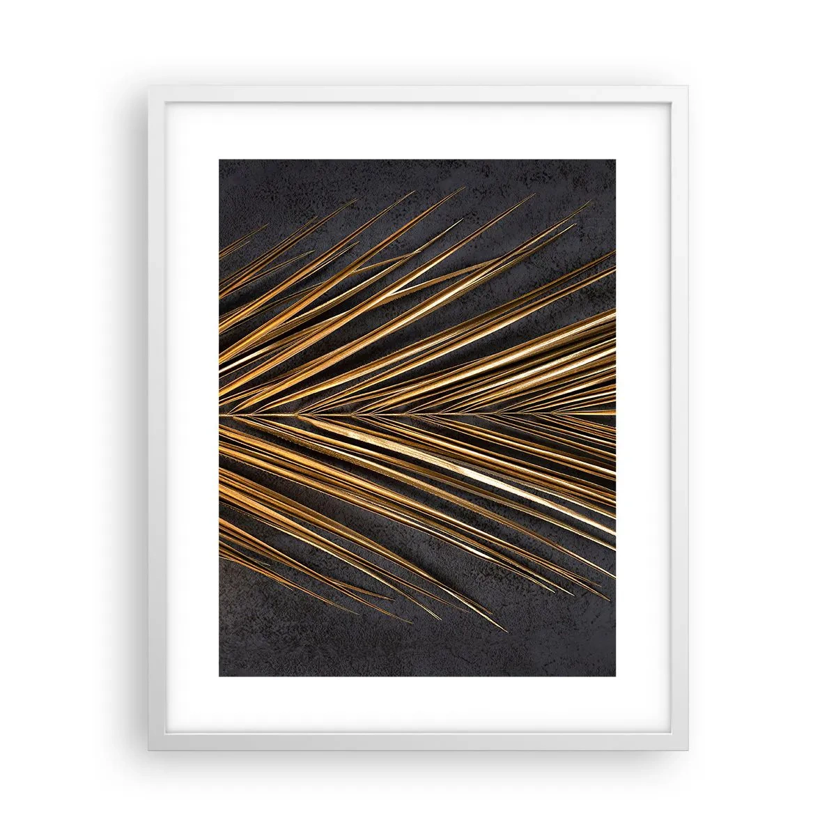 Plakat w białej ramie - Złoto tropików - 40x50 cm