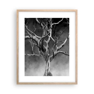 Plakat w ramie jasny dąb - Pierwotne i święte - 40x50 cm