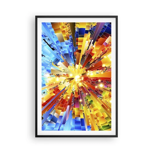 Plakat w czarnej ramie - In medias res - 61x91 cm