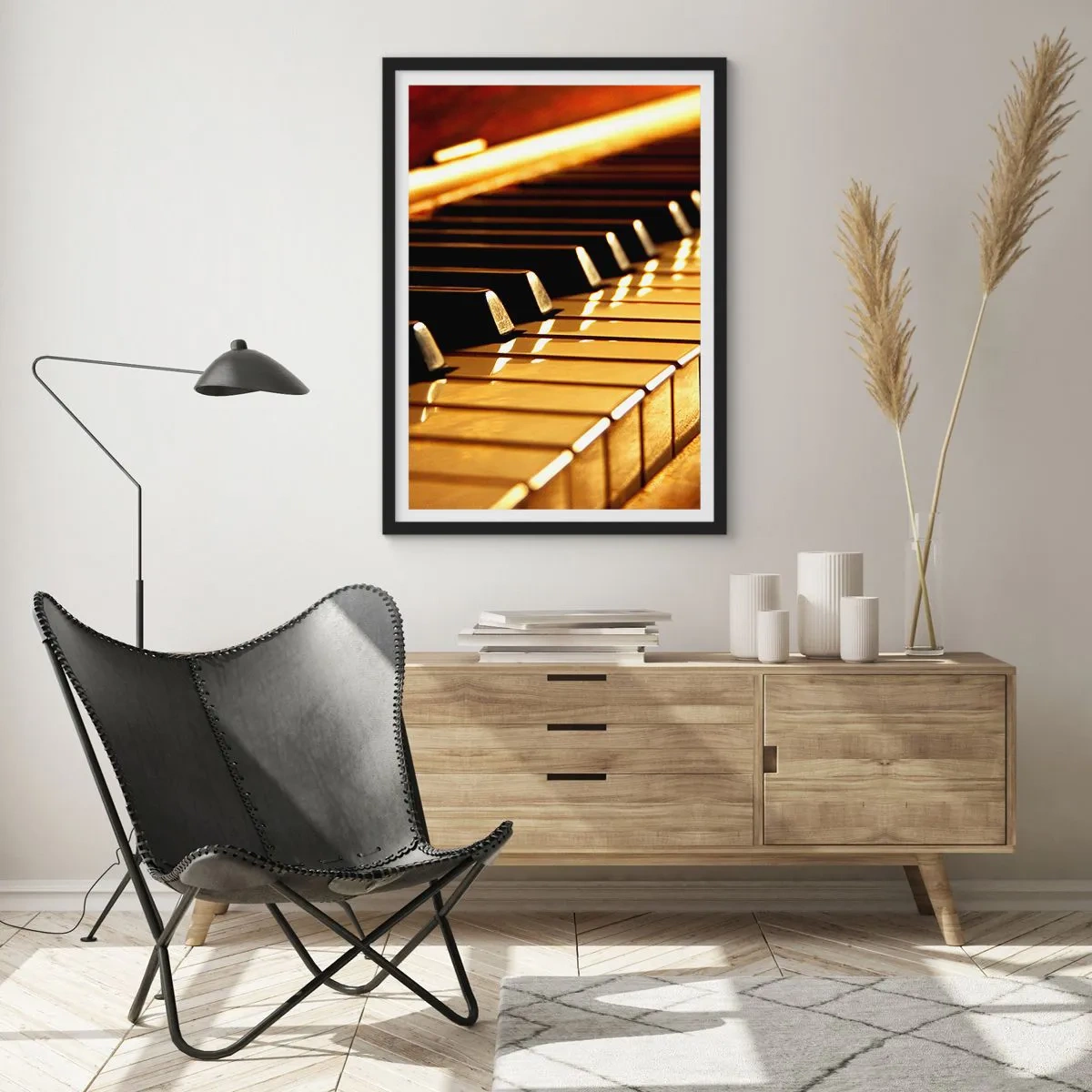 Plakat w czarnej ramie - Nieograniczone możliwości - 70x100 cm