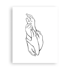 Plakat - Dobry dotyk - 40x50 cm