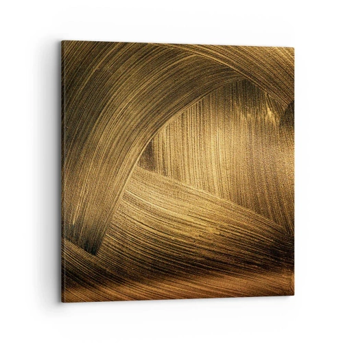 Obraz na płótnie - W złotym labiryncie - 70x70 cm