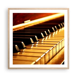 Plakat w ramie jasny dąb - Nieograniczone możliwości - 60x60 cm