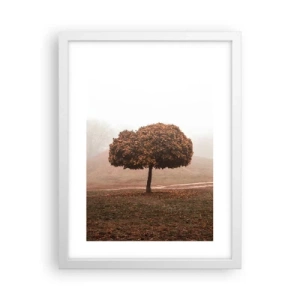 Plakat w białej ramie - Po pracowitym lecie - 30x40 cm