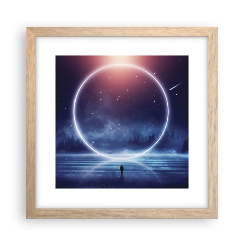 Plakat w ramie jasny dąb - Już tu są… - 30x30 cm