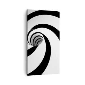 Obraz na płótnie - Poddać się wirowi? - 55x100 cm