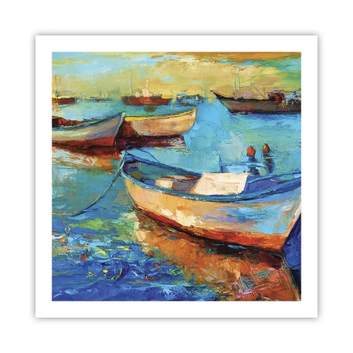 Plakat - W południowej zatoce - 60x60 cm