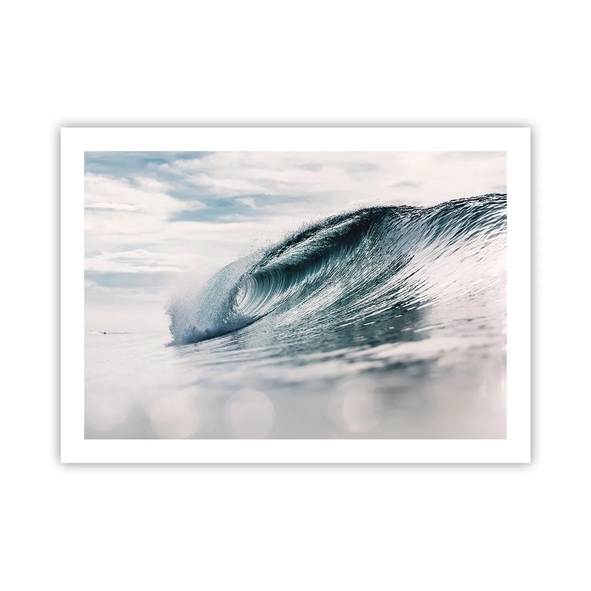 Plakat - Wodny szczyt - 70x50 cm