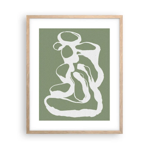 Plakat w ramie jasny dąb - Wołanie przestrzeni - 40x50 cm