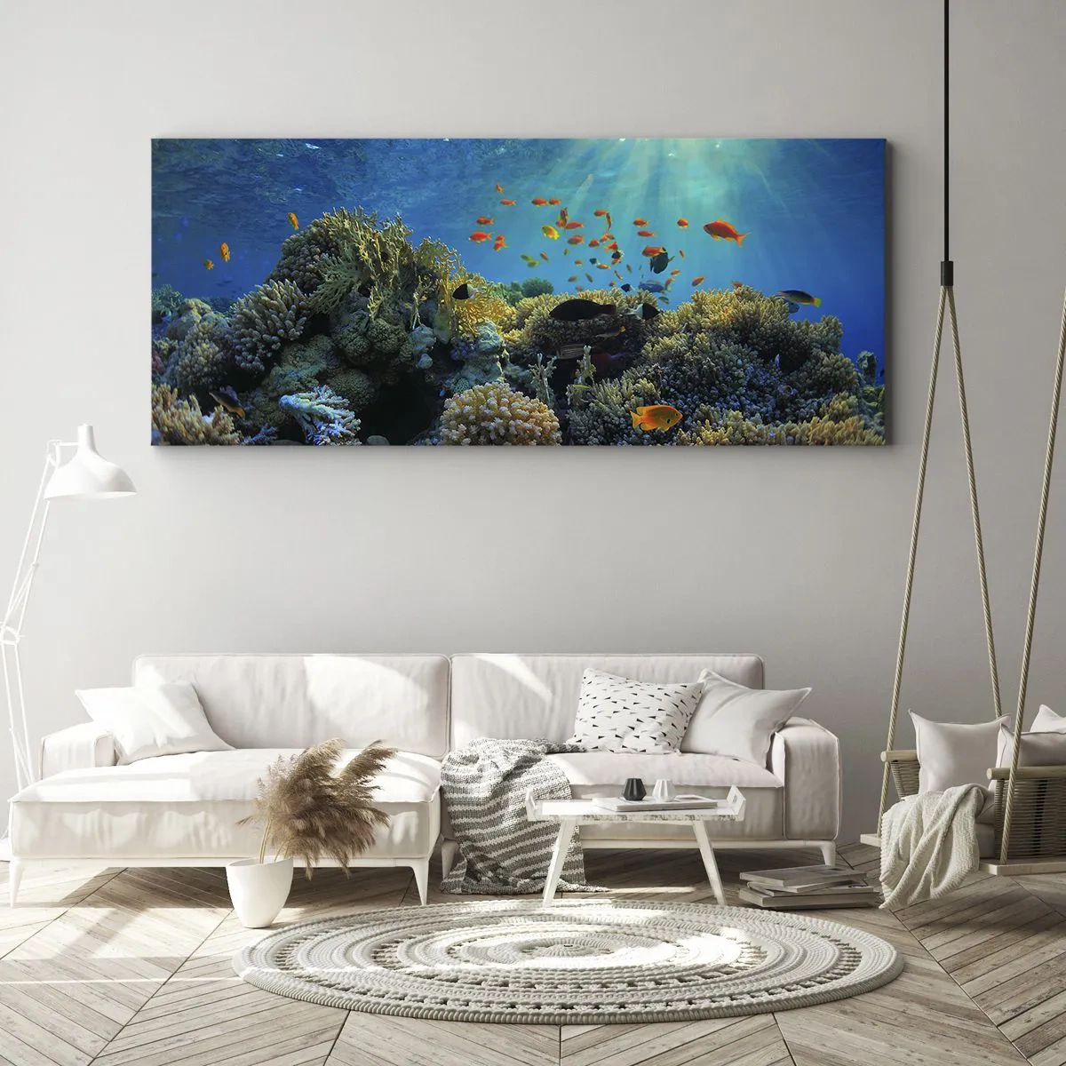 Obraz na płótnie - Podwodne skarby - 100x40 cm
