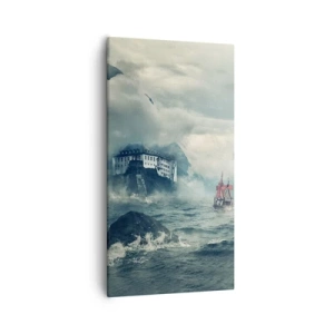 Obraz na płótnie - Na magicznych wodach - 55x100 cm