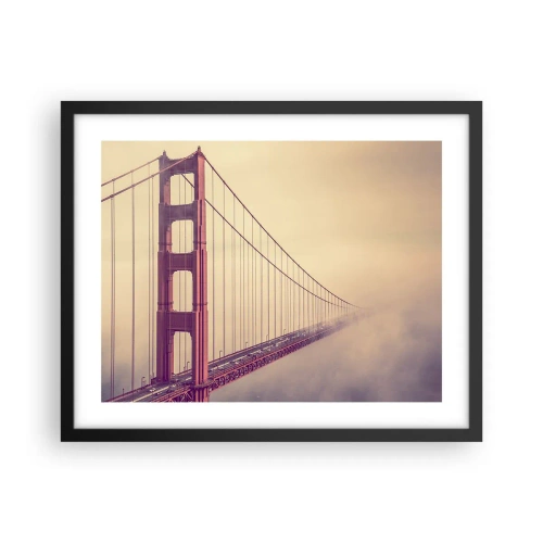 Plakat w czarnej ramie - Między niebem a ziemią - 50x40 cm