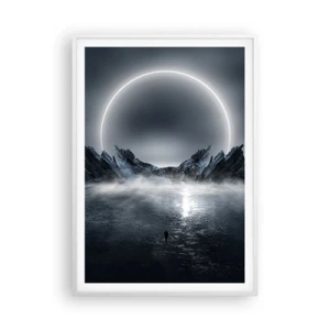 Plakat w białej ramie - Finał opowieści - 70x100 cm