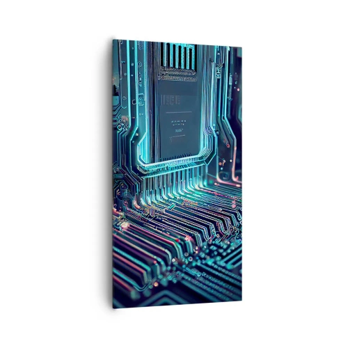 Obraz na płótnie - Tak sobie myślę… - 65x120 cm