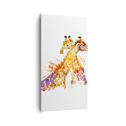 Obraz na płótnie - Czy to jest przyjaźń czy to jest kochanie? - 65x120 cm