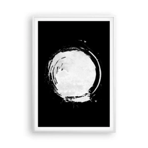 Plakat w białej ramie - Dobre wyjście - 70x100 cm