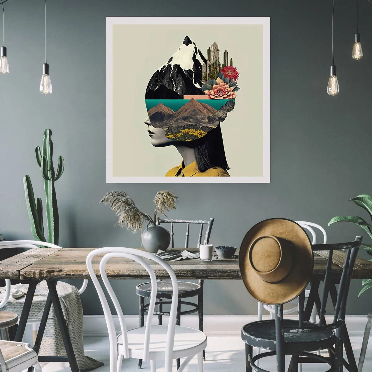 Plakat - Kobieta – zawsze tajemnica - 40x40 cm
